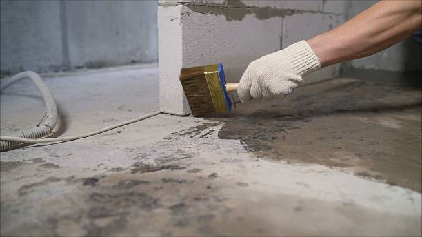 Crawl space vapor barrier installation in Leroy, MI